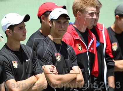 Thumbnail 3 in CIF SoCal Regional Team Tennis Championships photogallery.
