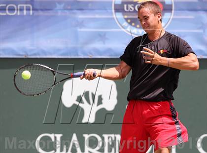 Thumbnail 3 in CIF SoCal Regional Team Tennis Championships photogallery.