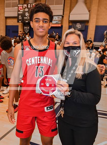 Thumbnail 3 in Centennial @ Sierra Canyon (CIF SS Open DIV Championship Final) photogallery.