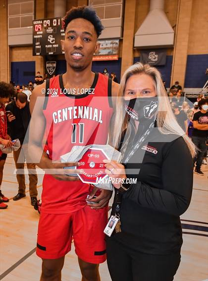 Thumbnail 2 in Centennial @ Sierra Canyon (CIF SS Open DIV Championship Final) photogallery.