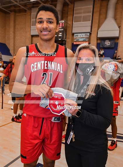 Thumbnail 2 in Centennial @ Sierra Canyon (CIF SS Open DIV Championship Final) photogallery.