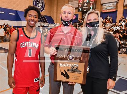 Thumbnail 3 in Centennial @ Sierra Canyon (CIF SS Open DIV Championship Final) photogallery.