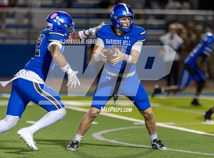 Thumbnail 2 in Waltrip @ Barbers Hill (UIL 5A D1 Football BiDistrict) photogallery.