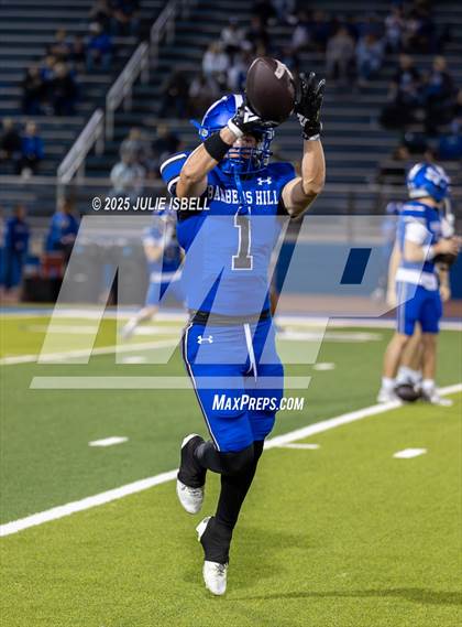 Thumbnail 3 in Waltrip @ Barbers Hill (UIL 5A D1 Football BiDistrict) photogallery.