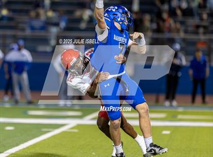 Thumbnail 3 in Waltrip @ Barbers Hill (UIL 5A D1 Football BiDistrict) photogallery.