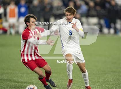 Thumbnail 1 in Denver East vs Broomfield (CHSAA 5A Final) photogallery.