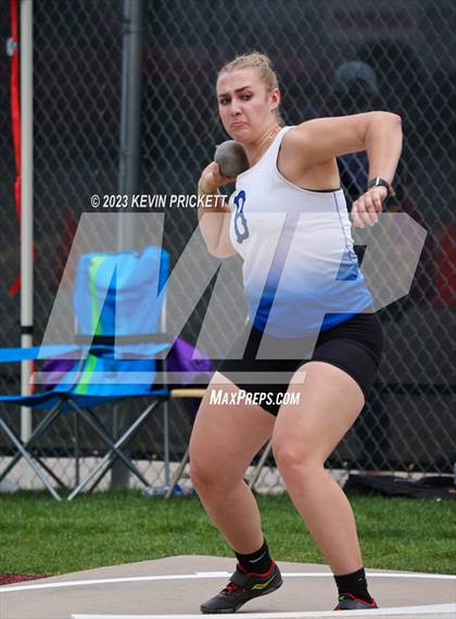 Thumbnail 3 in CHSAA Track and Field 5A Championships (Girls Shot Put) photogallery.