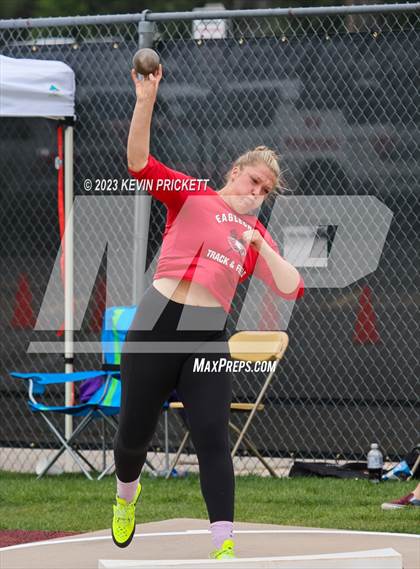 Thumbnail 1 in CHSAA Track and Field 5A Championships (Girls Shot Put) photogallery.