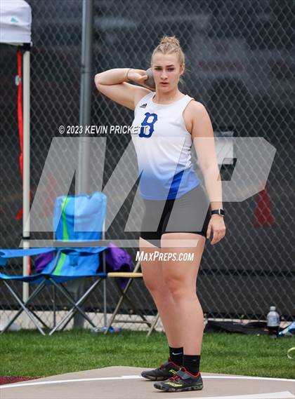 Thumbnail 2 in CHSAA Track and Field 5A Championships (Girls Shot Put) photogallery.
