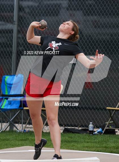Thumbnail 2 in CHSAA Track and Field 5A Championships (Girls Shot Put) photogallery.