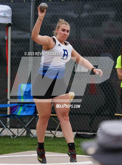 Thumbnail 1 in CHSAA Track and Field 5A Championships (Girls Shot Put) photogallery.