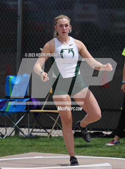 Thumbnail 2 in CHSAA Track and Field 5A Championships (Girls Shot Put) photogallery.