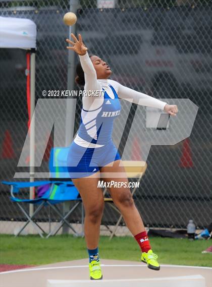 Thumbnail 3 in CHSAA Track and Field 5A Championships (Girls Shot Put) photogallery.