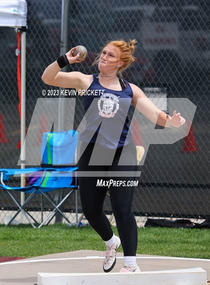 Thumbnail 2 in CHSAA Track and Field 5A Championships (Girls Shot Put) photogallery.