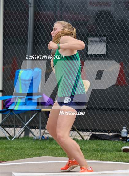 Thumbnail 1 in CHSAA Track and Field 5A Championships (Girls Shot Put) photogallery.