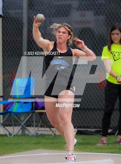 Thumbnail 2 in CHSAA Track and Field 5A Championships (Girls Shot Put) photogallery.