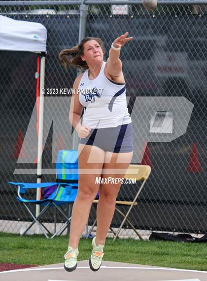 Thumbnail 2 in CHSAA Track and Field 5A Championships (Girls Shot Put) photogallery.