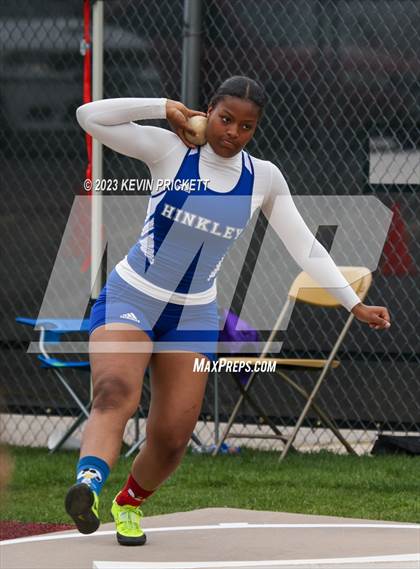 Thumbnail 3 in CHSAA Track and Field 5A Championships (Girls Shot Put) photogallery.