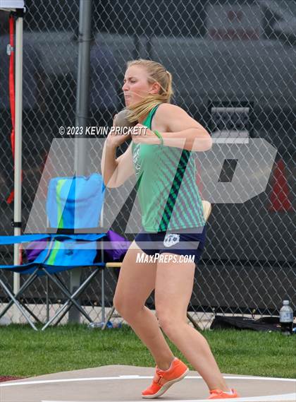 Thumbnail 1 in CHSAA Track and Field 5A Championships (Girls Shot Put) photogallery.