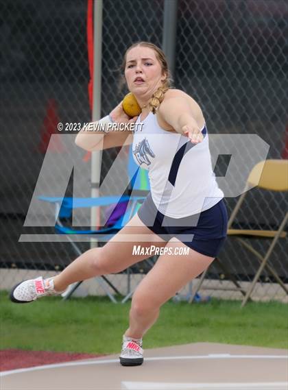 Thumbnail 2 in CHSAA Track and Field 5A Championships (Girls Shot Put) photogallery.
