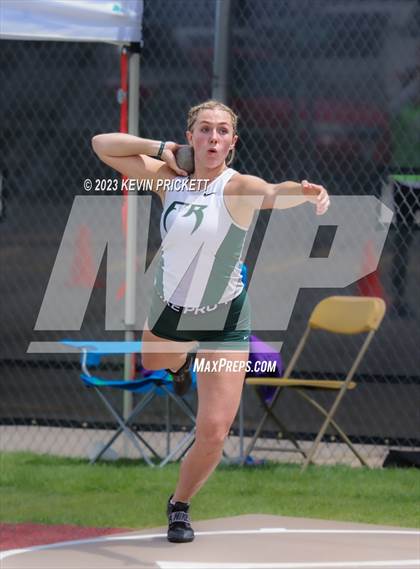 Thumbnail 3 in CHSAA Track and Field 5A Championships (Girls Shot Put) photogallery.