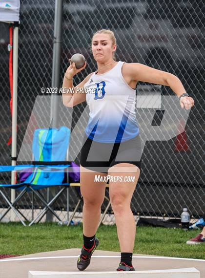 Thumbnail 3 in CHSAA Track and Field 5A Championships (Girls Shot Put) photogallery.