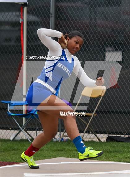 Thumbnail 1 in CHSAA Track and Field 5A Championships (Girls Shot Put) photogallery.