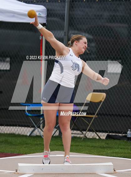 Thumbnail 1 in CHSAA Track and Field 5A Championships (Girls Shot Put) photogallery.