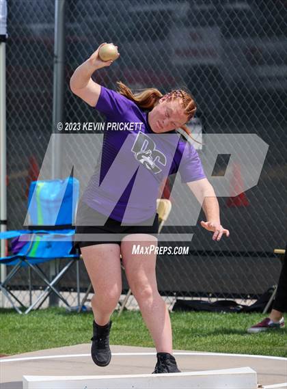 Thumbnail 3 in CHSAA Track and Field 5A Championships (Girls Shot Put) photogallery.