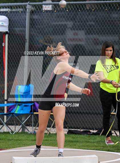 Thumbnail 2 in CHSAA Track and Field 5A Championships (Girls Shot Put) photogallery.