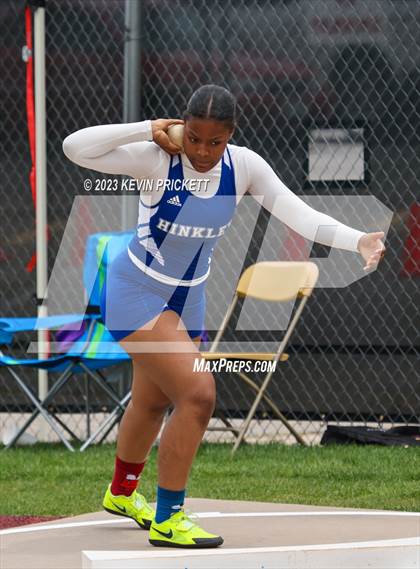 Thumbnail 1 in CHSAA Track and Field 5A Championships (Girls Shot Put) photogallery.
