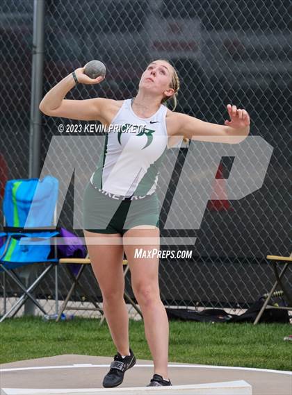 Thumbnail 1 in CHSAA Track and Field 5A Championships (Girls Shot Put) photogallery.