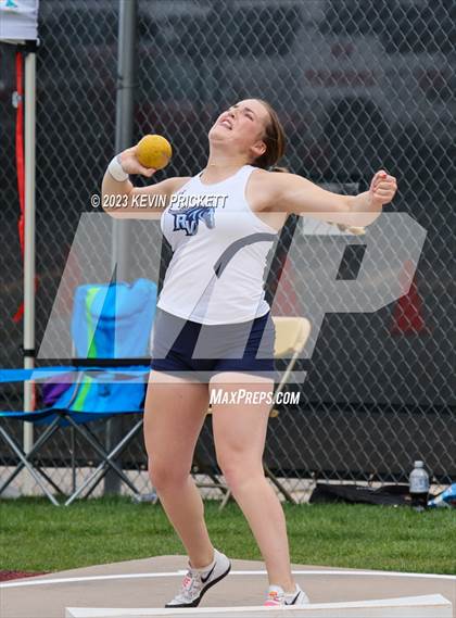 Thumbnail 2 in CHSAA Track and Field 5A Championships (Girls Shot Put) photogallery.