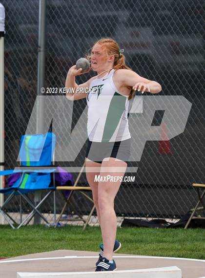 Thumbnail 1 in CHSAA Track and Field 5A Championships (Girls Shot Put) photogallery.