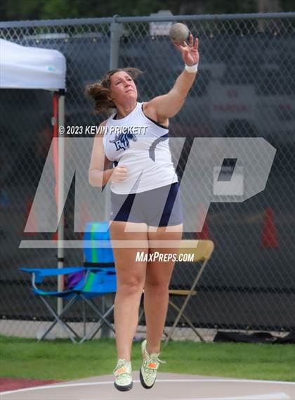 Thumbnail 2 in CHSAA Track and Field 5A Championships (Girls Shot Put) photogallery.