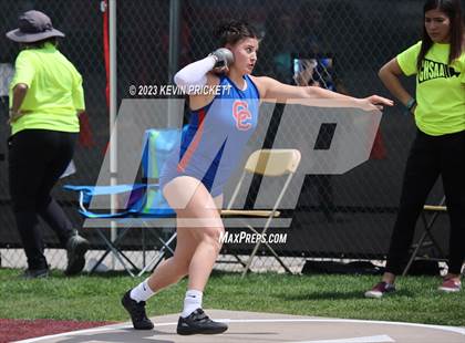 Thumbnail 2 in CHSAA Track and Field 5A Championships (Girls Shot Put) photogallery.