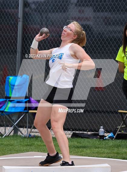 Thumbnail 3 in CHSAA Track and Field 5A Championships (Girls Shot Put) photogallery.
