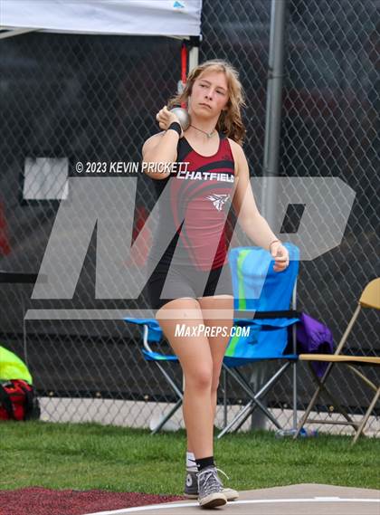 Thumbnail 3 in CHSAA Track and Field 5A Championships (Girls Shot Put) photogallery.