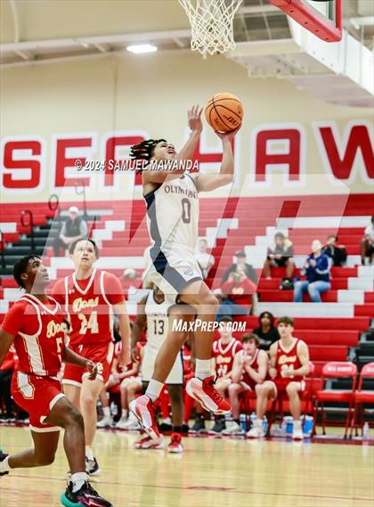 Thumbnail 1 in Leuzinger vs Cathedral Catholic (Take Flight Challenge) photogallery.
