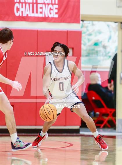 Thumbnail 3 in Leuzinger vs Cathedral Catholic (Take Flight Challenge) photogallery.