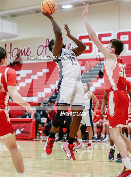 Thumbnail 2 in Leuzinger vs Cathedral Catholic (Take Flight Challenge) photogallery.