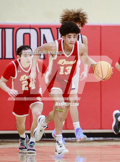 Thumbnail 2 in Leuzinger vs Cathedral Catholic (Take Flight Challenge) photogallery.