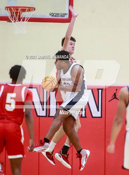 Thumbnail 3 in Leuzinger vs Cathedral Catholic (Take Flight Challenge) photogallery.