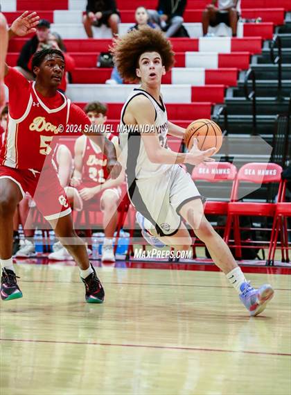 Thumbnail 3 in Leuzinger vs Cathedral Catholic (Take Flight Challenge) photogallery.