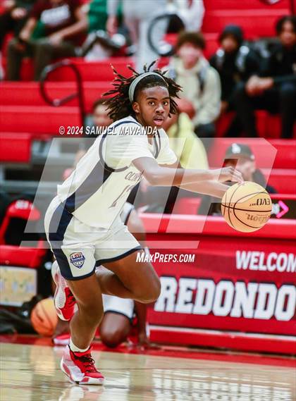 Thumbnail 2 in Leuzinger vs Cathedral Catholic (Take Flight Challenge) photogallery.