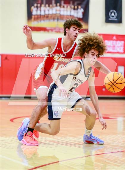 Thumbnail 1 in Leuzinger vs Cathedral Catholic (Take Flight Challenge) photogallery.