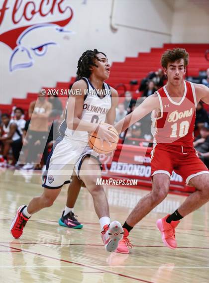 Thumbnail 3 in Leuzinger vs Cathedral Catholic (Take Flight Challenge) photogallery.