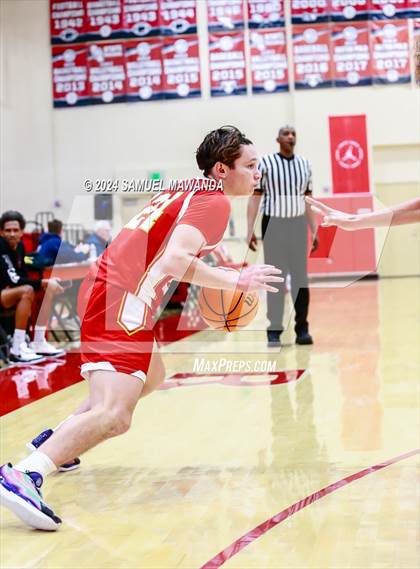 Thumbnail 3 in Leuzinger vs Cathedral Catholic (Take Flight Challenge) photogallery.