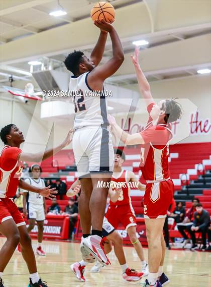 Thumbnail 1 in Leuzinger vs Cathedral Catholic (Take Flight Challenge) photogallery.