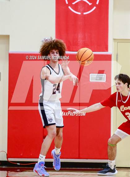 Thumbnail 3 in Leuzinger vs Cathedral Catholic (Take Flight Challenge) photogallery.